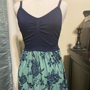 Motherhood floral nursing nightgown size large